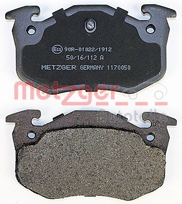 METZGER 1170050 Bremsbelagsatz, Scheibenbremse